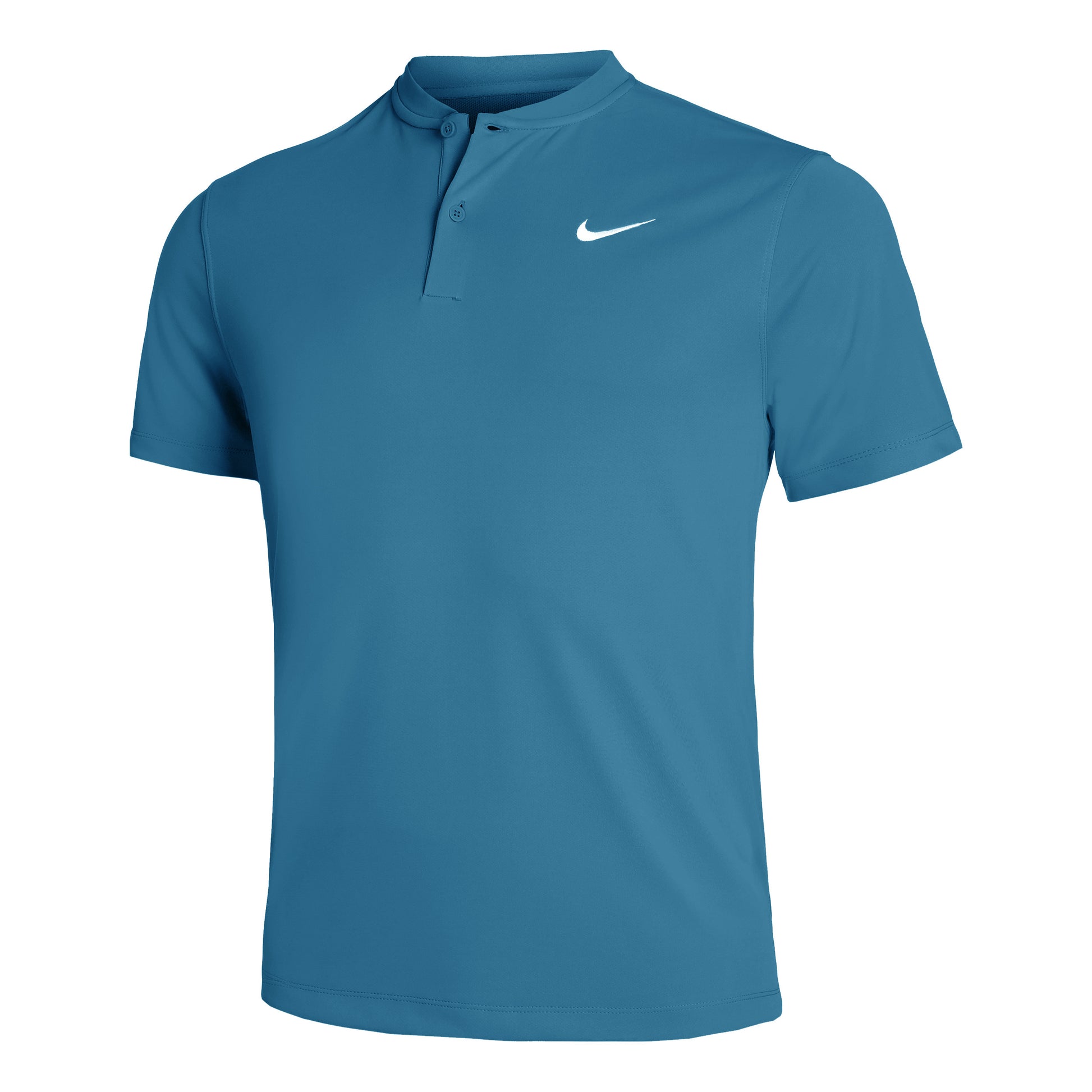 Nike Dri-Fit Court Blade Solid Polo Hombres - color petróleo,