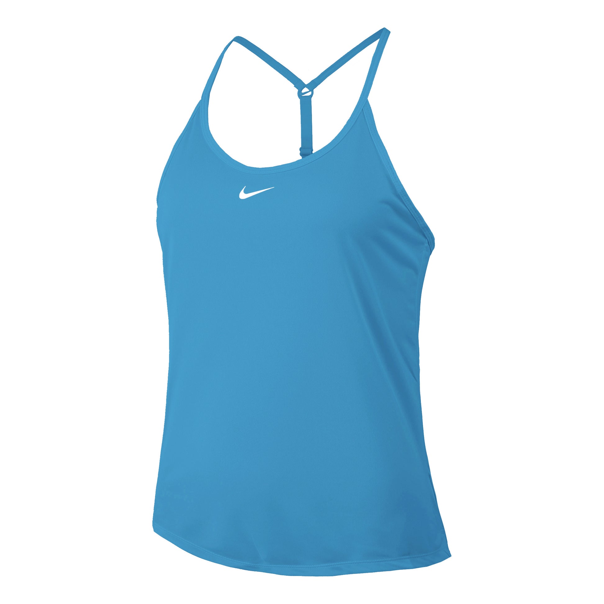 Nike Dri-Fit One Elstka STD Camiseta de tirantes Mujeres - azul,