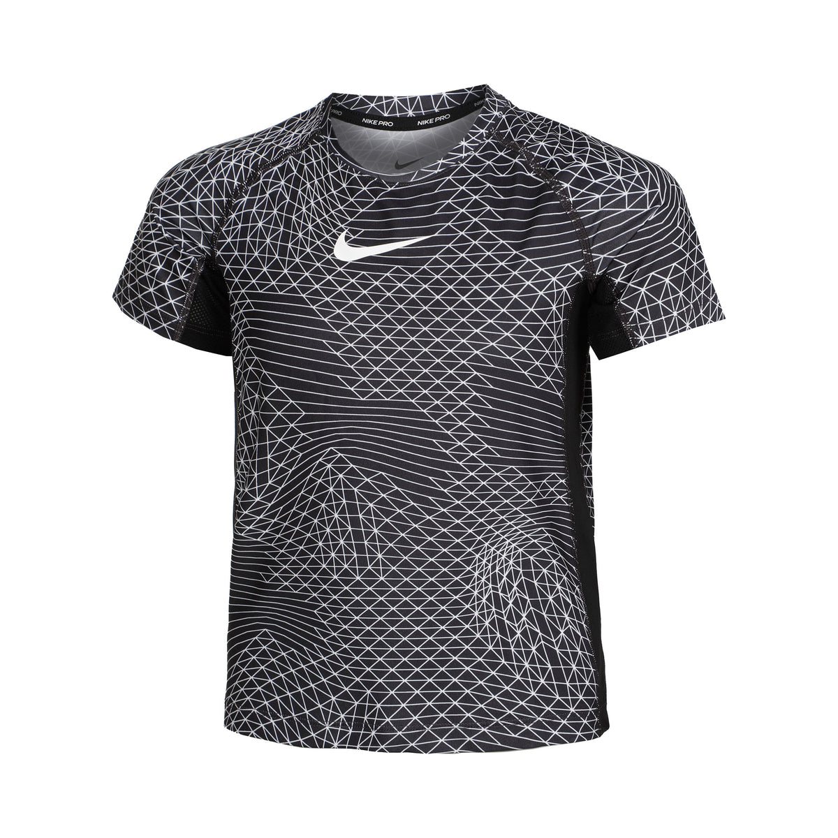 Nike Dri-Fit All Over Print Camiseta de manga corta Chicos - negro,