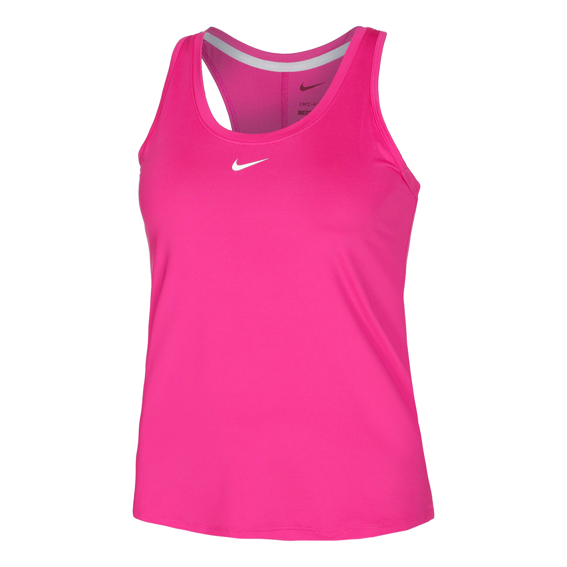 Nike Dri-Fit One Slim Camiseta de tirantes Mujeres - rosa,