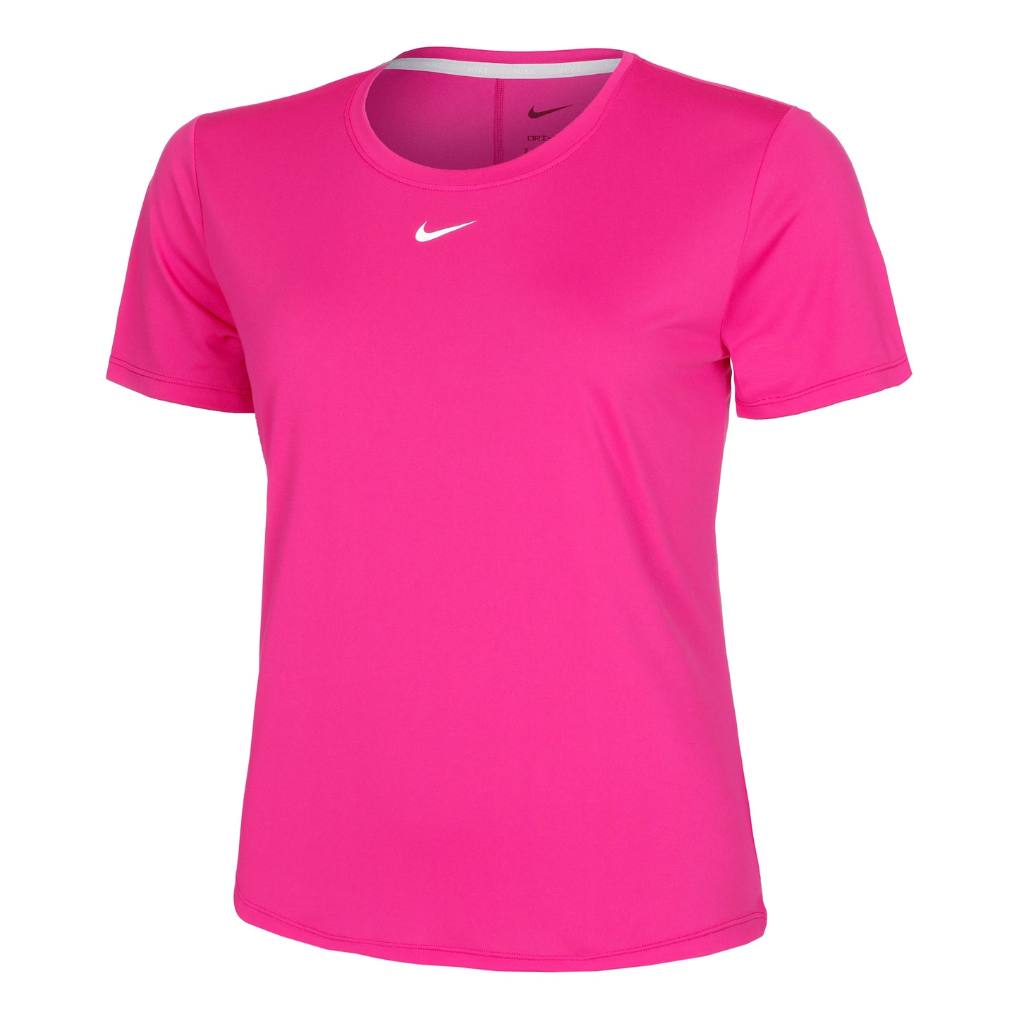 Nike Dri-Fit One STD Camiseta de manga corta Mujeres - rosa, blanco