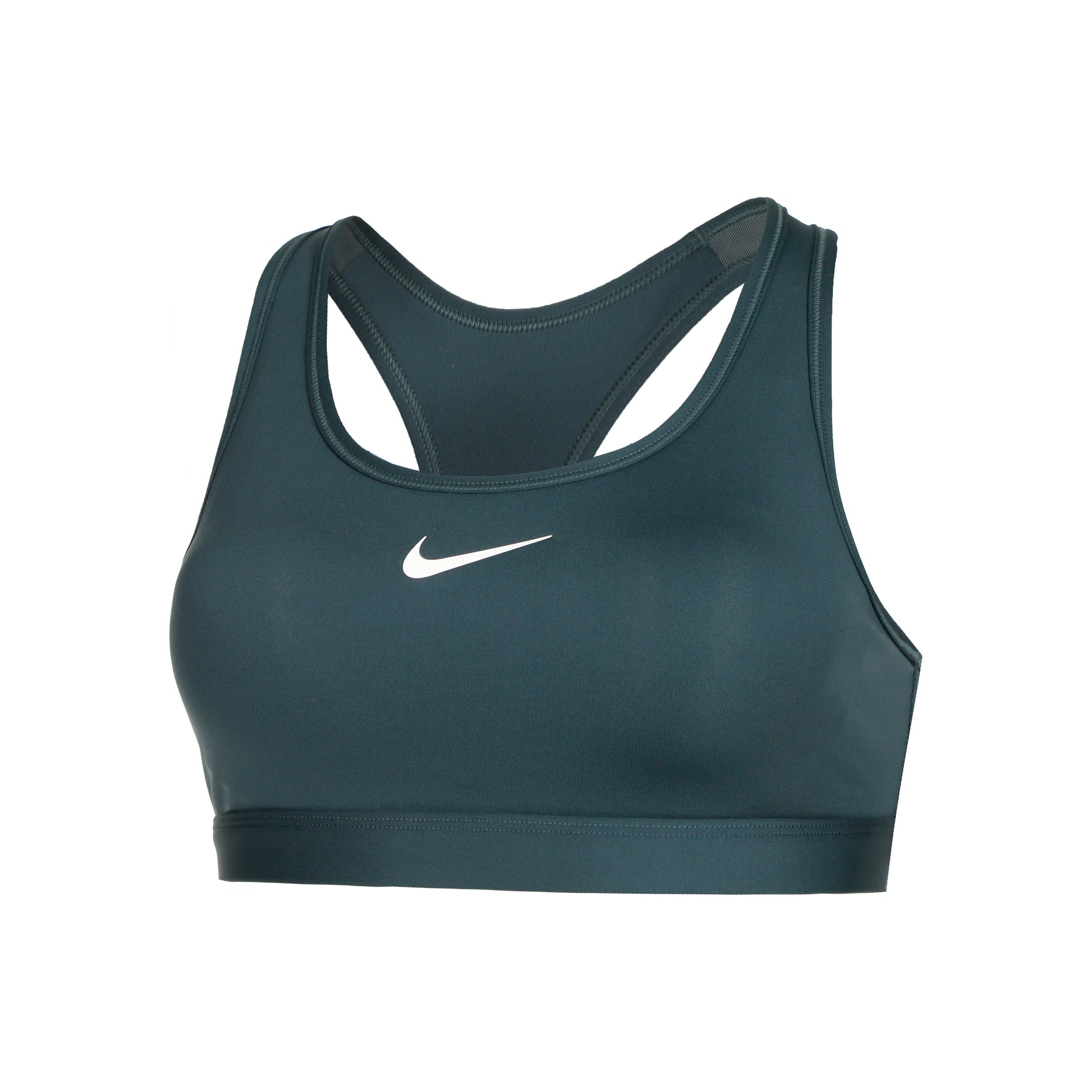 Nike Swoosh Medium Sujetador deportivo Mujeres - color petróleo,