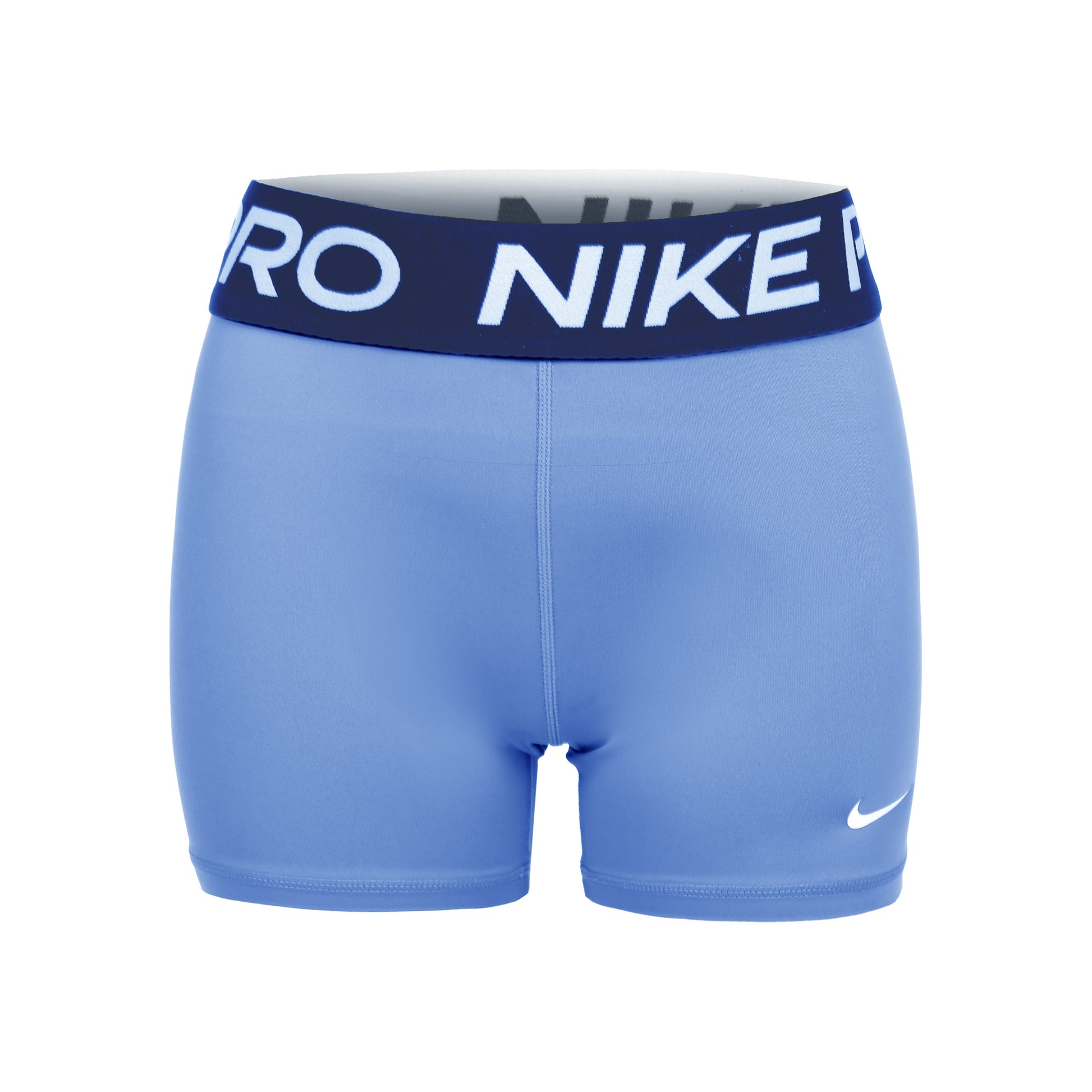 Nike Dri-Fit Big Kids 3in Shorts Chicas-azul claro,azul oscuro
