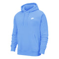 Sportswear Club Sudadera con capucha Hombres - azul claro, blanco