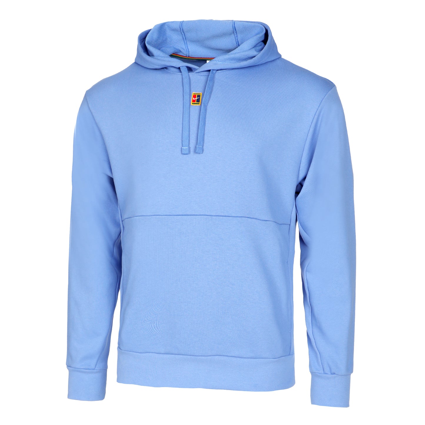 Nike Dri-Fit Court Heritage Fleece Sudadera con capucha Hombres - azul claro,