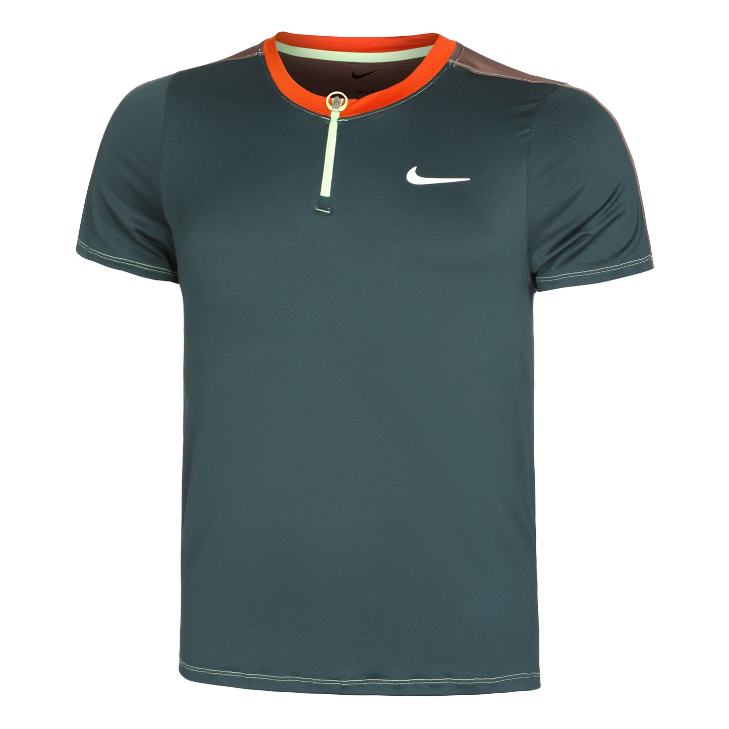 Nike Dri-Fit Court Polo Hombres - verde, multicolor