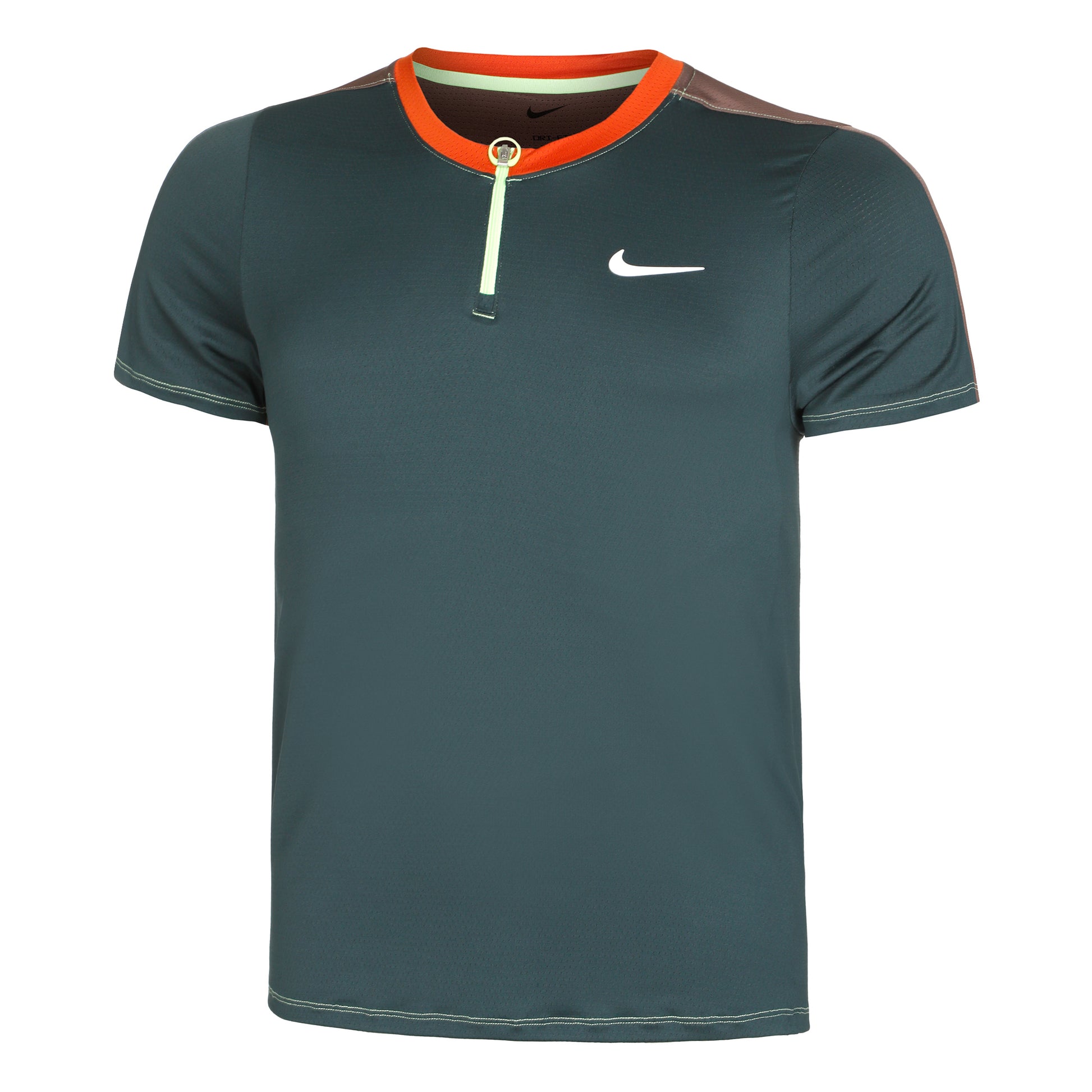 Nike Dri-Fit Court Polo Hombres - verde, multicolor