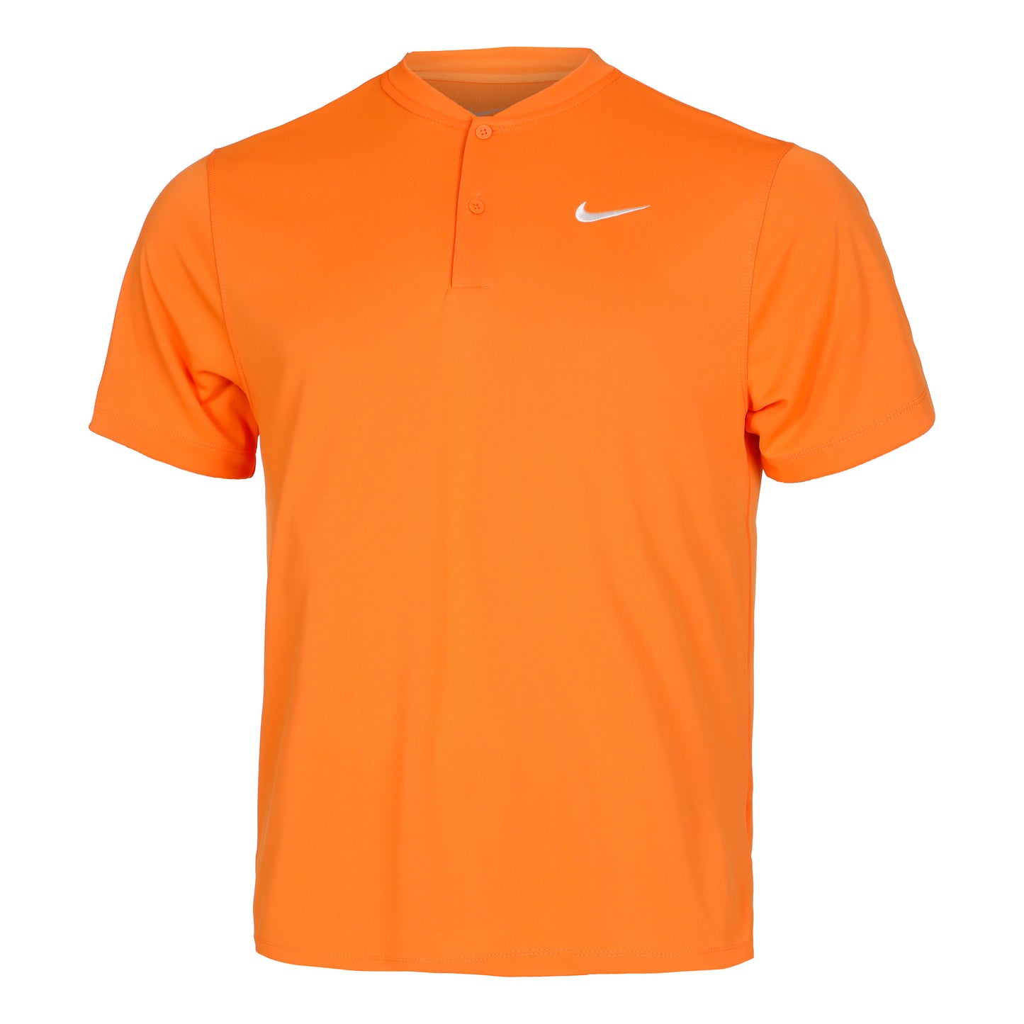 Nike Dri-Fit Court Blade Solid Polo Hombres - naranja,