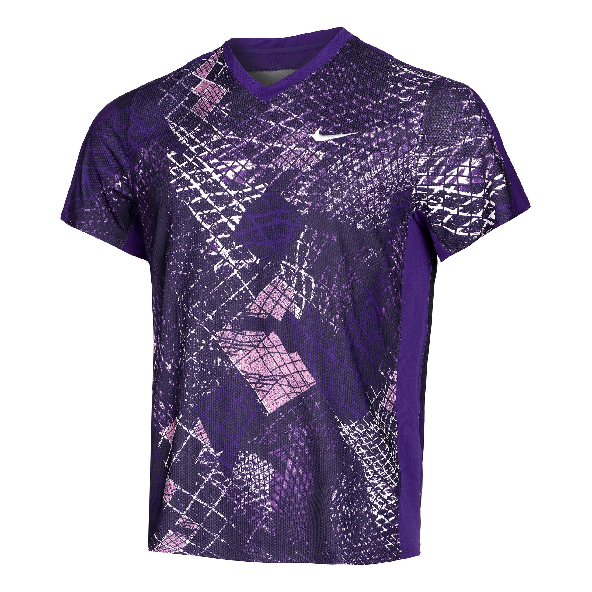 Nike Dri-Fit Court Novelty Camiseta de manga corta Hombres - lila, multicolor