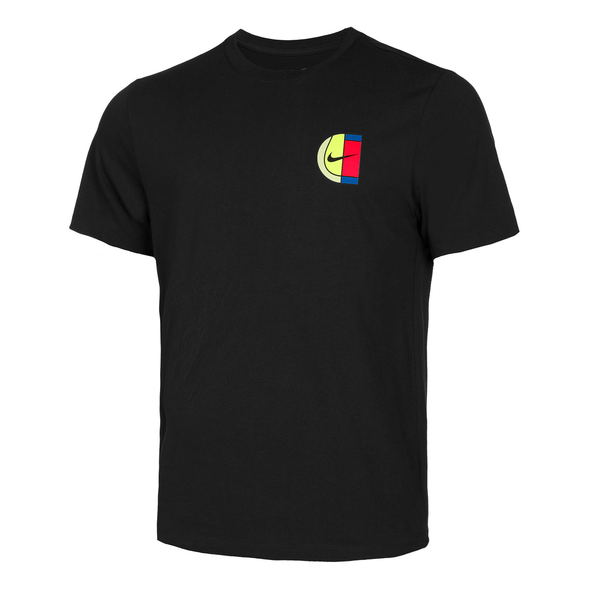 Nike Court Open Camiseta de manga corta Hombres - negro,