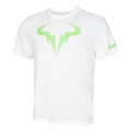 Dri-Fit Court Rafael Nadal Camiseta de manga corta Hombres - blanco, verde neón