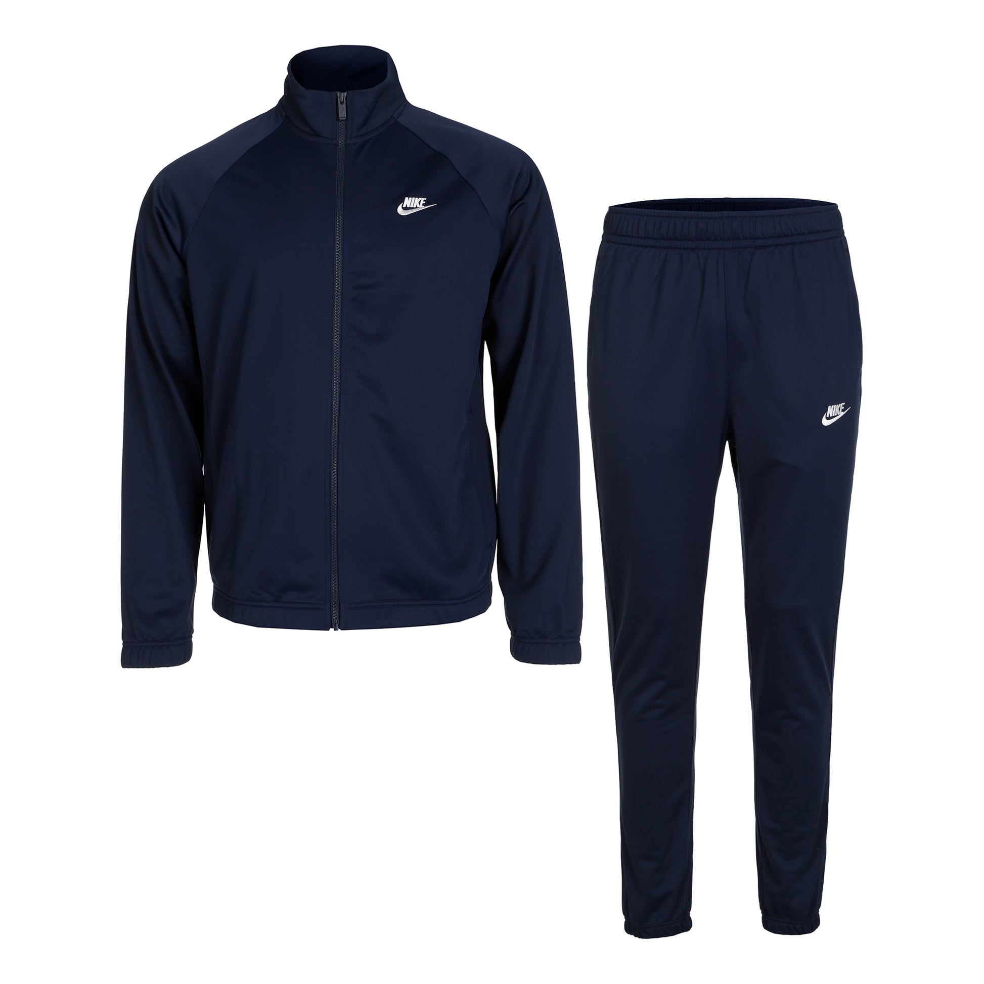 Nike Club Chándal Hombres-Azul Oscuro,Blanco