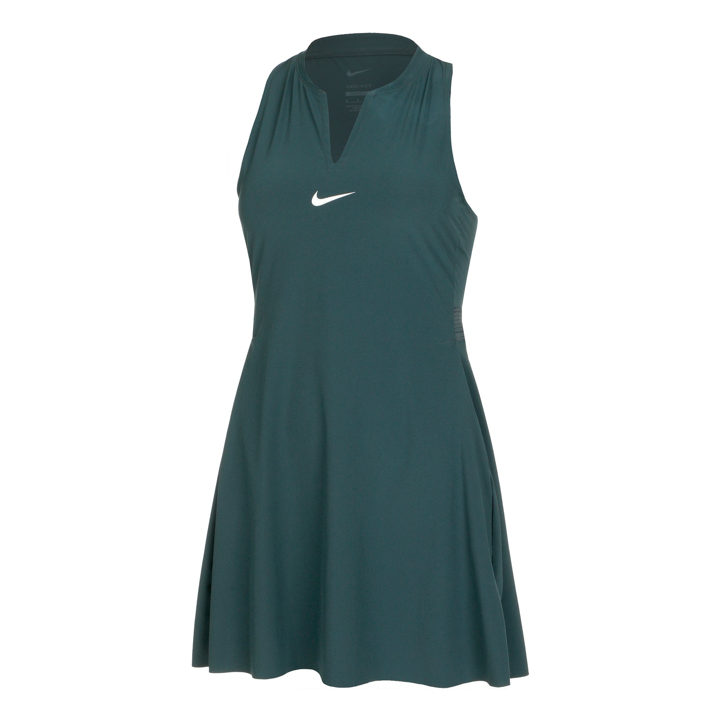 Nike Dri-Fit Vestido Mujeres - verde, blanco