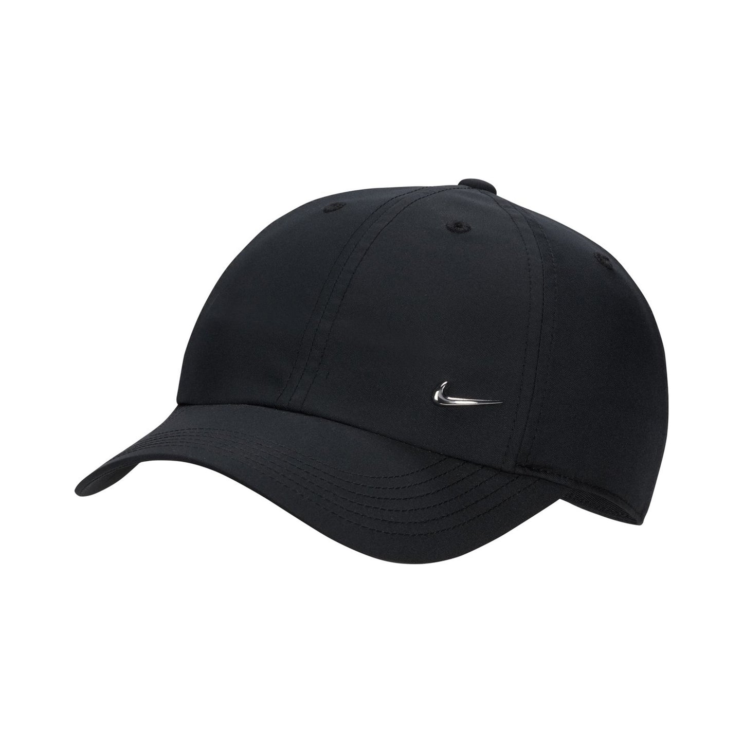 Nike Dri-Fit Club Kids Metal Swoosh Gorra Niños-Negro
