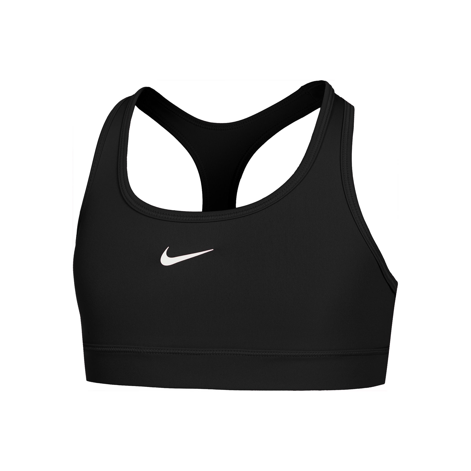 Nike Dri-Fit Swoosh Sujetador Deportivo Chicas-Negro