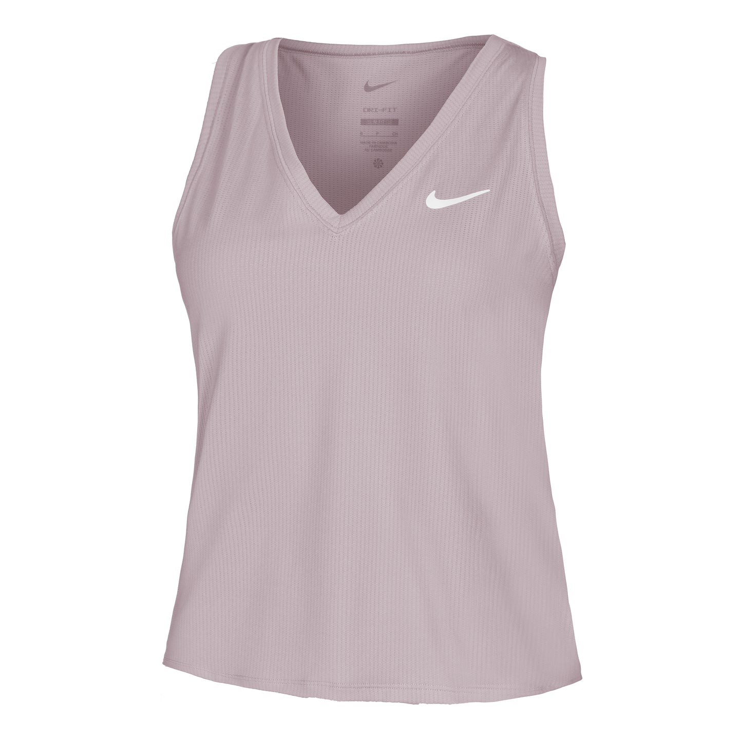 Nike Dri-Fit Victory Court Camiseta de tirantes Mujeres - morado, negro