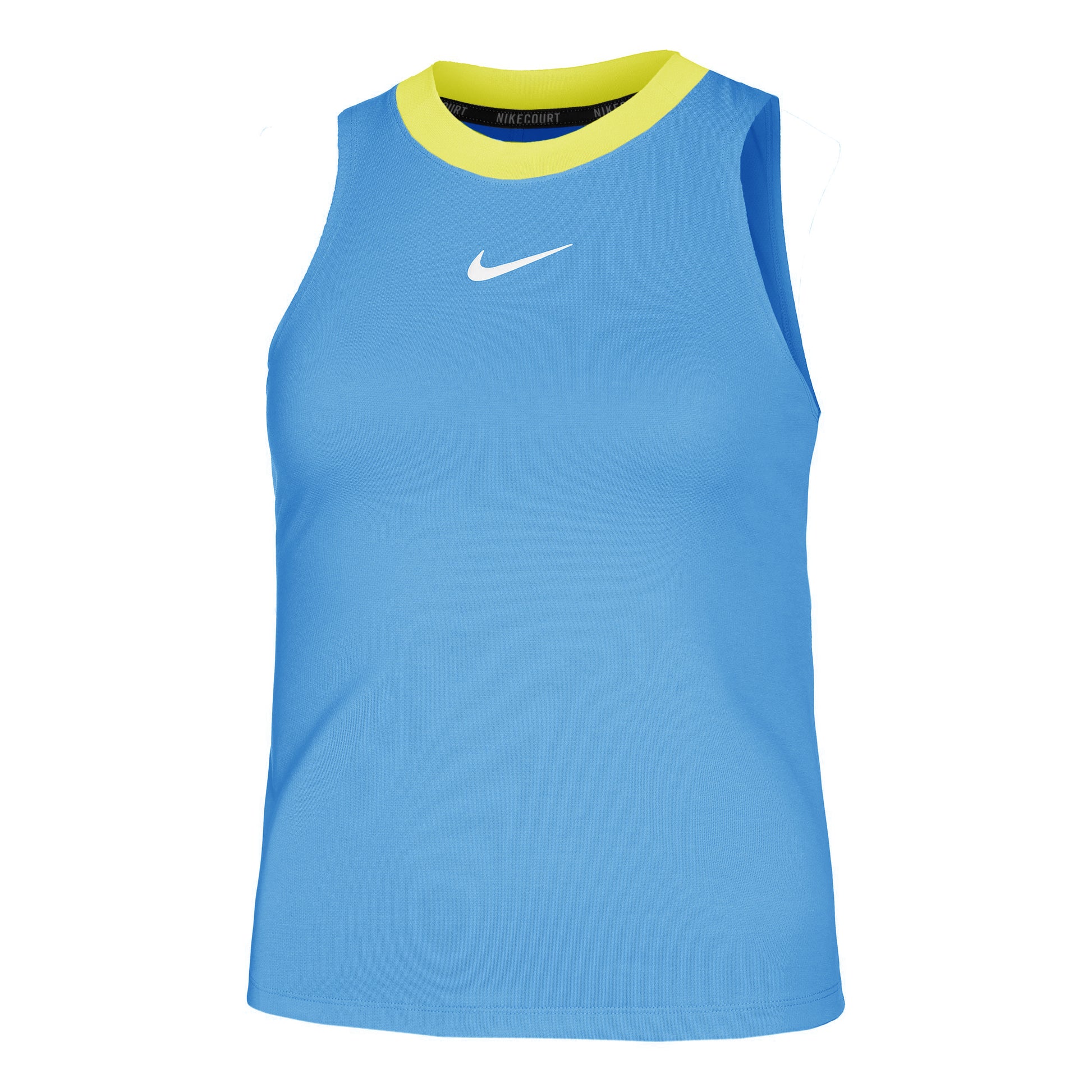 Nike Court Dri-Fit Advantage Camiseta de tirantes Mujeres - azul claro,