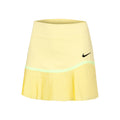 Dri-Fit Advantage Pleated Falda Mujeres - amarillo limón,