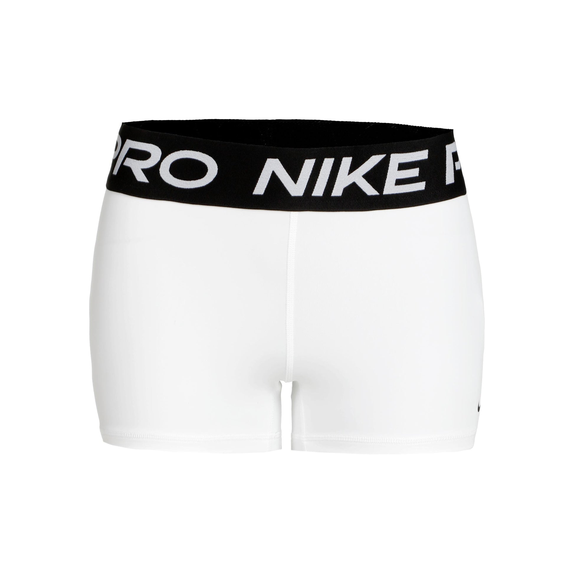 Nike Performance Pro 365 3in Shorts con bolsillo para pelota Mujeres - blanco, negro