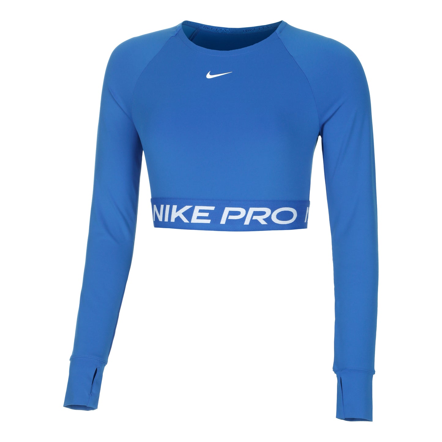 Nike Pro Dri-Fit 365 Crop Camiseta de manga larga Mujeres - azul,