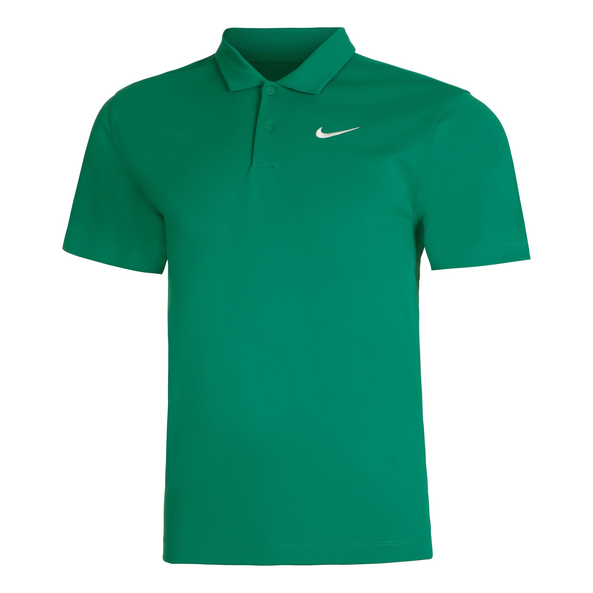Nike Dri-Fit Victory Court Solid Polo Hombres - verde