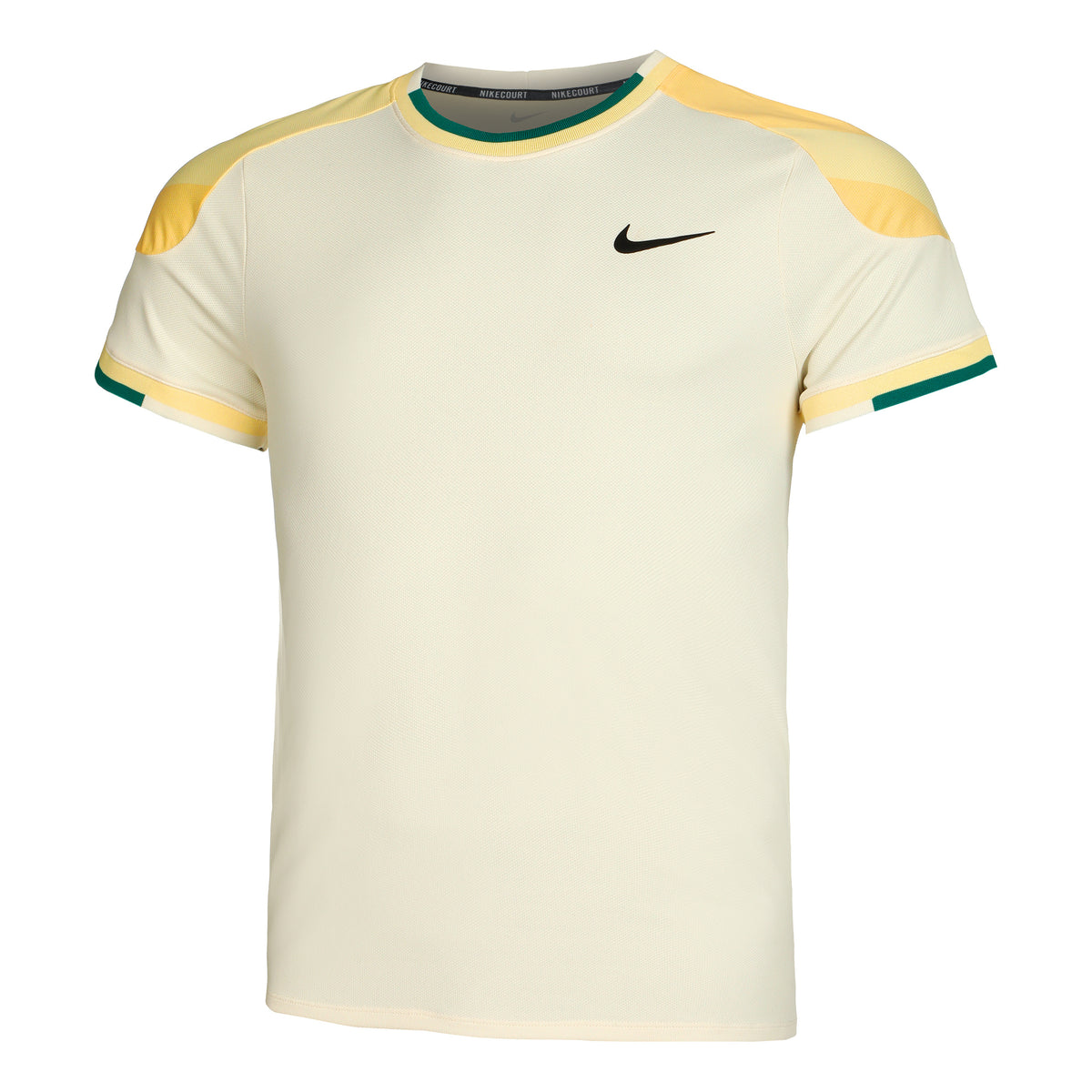 Nike Court Court Dri-Fit Slam Camiseta de manga corta Hombres - crema, multicolor