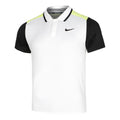 Court Dri-Fit Advantage Polo Hombres - blanco, negro