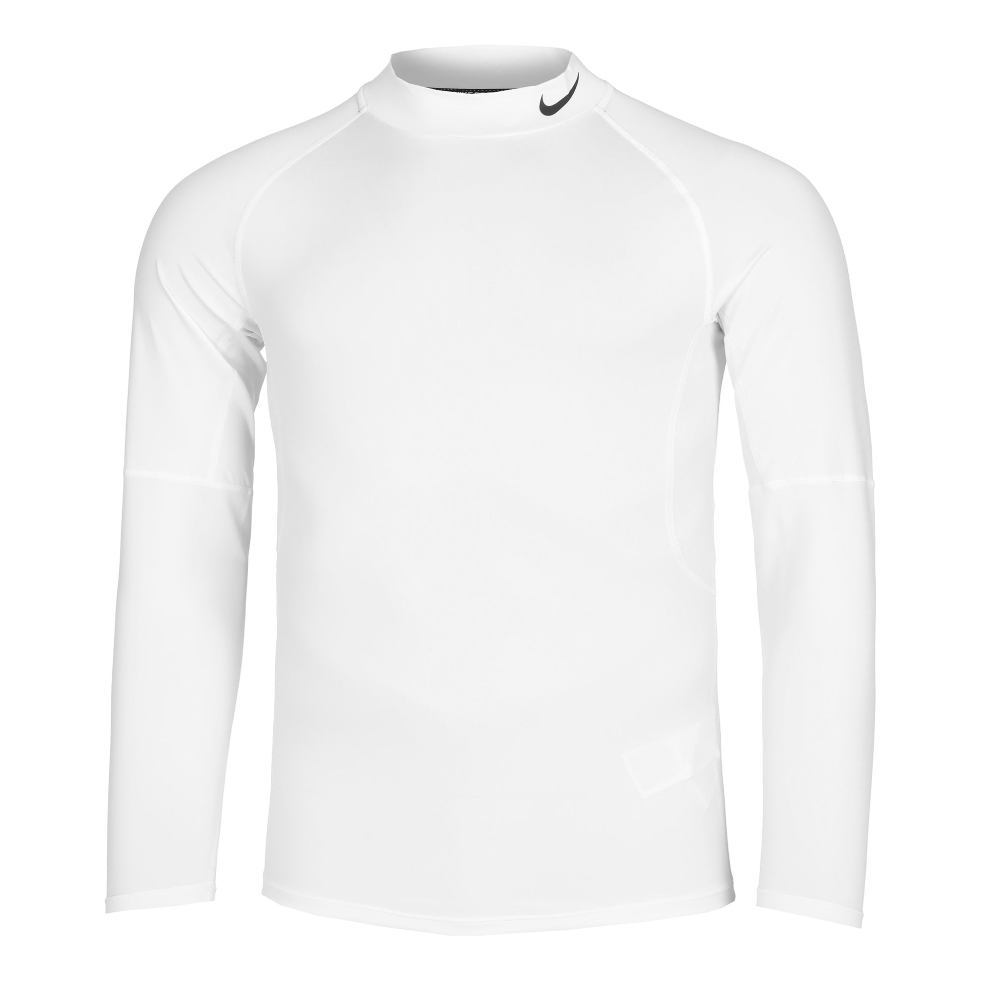 Nike Dri-Fit Camiseta De Manga Larga Hombres-Blanco
