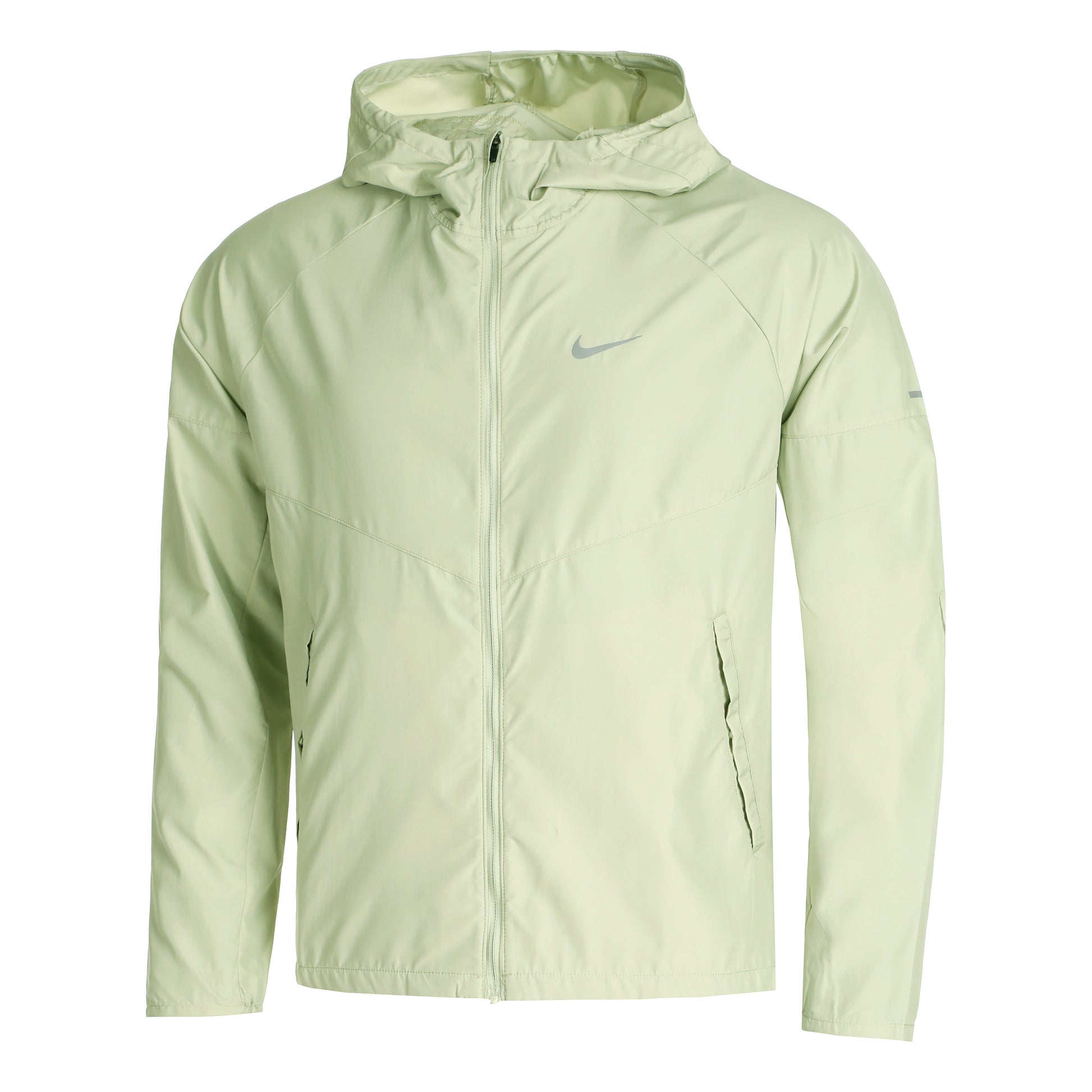 Nike Miler Chaqueta para correr Hombres - verde claro