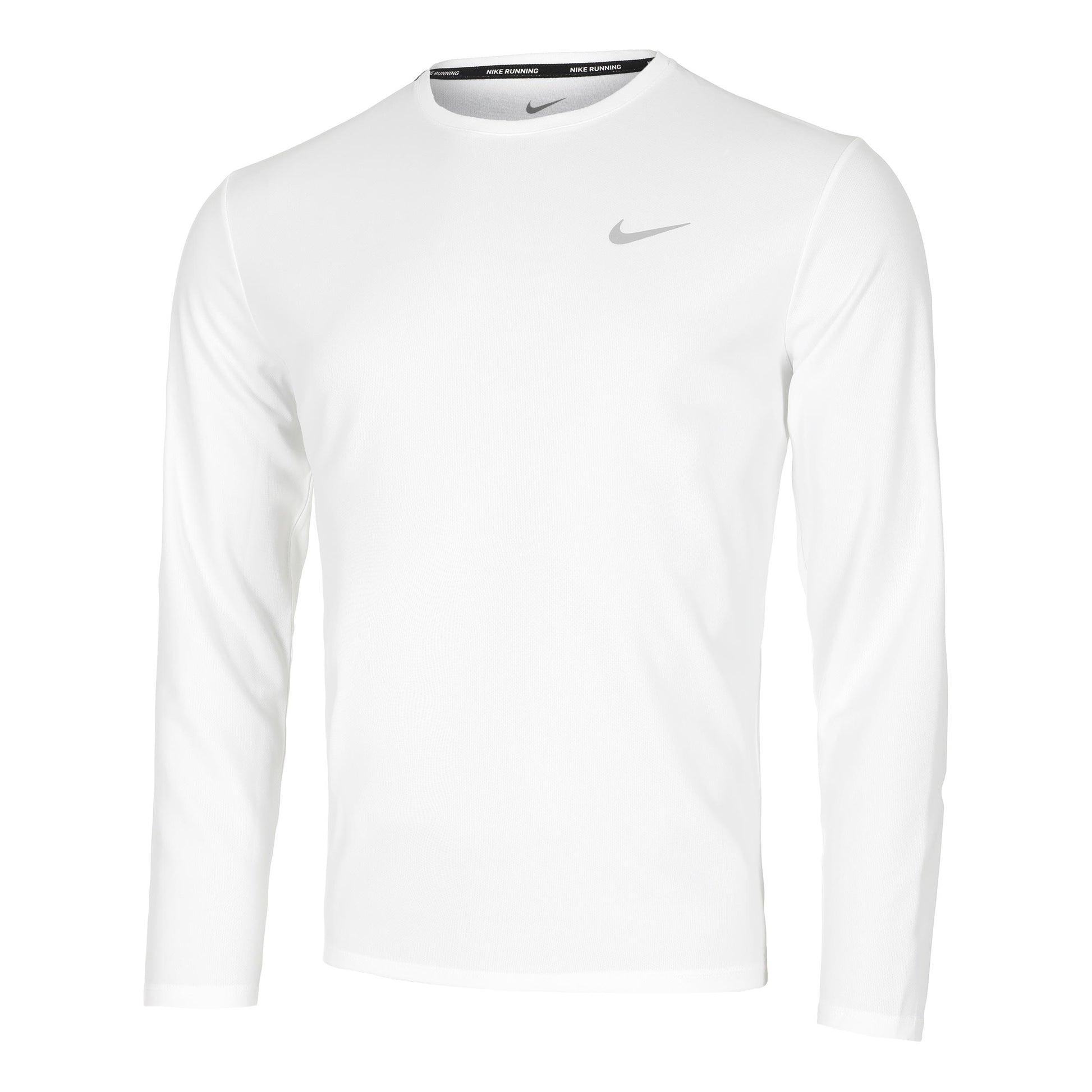 Nike Dri-Fit UV Miler Camiseta de running Hombres - blanco,