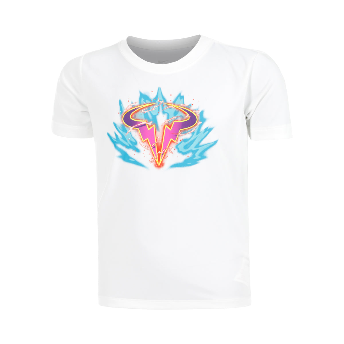 Nike Dri-Fit Rafa Camiseta de manga corta Niños - blanco,