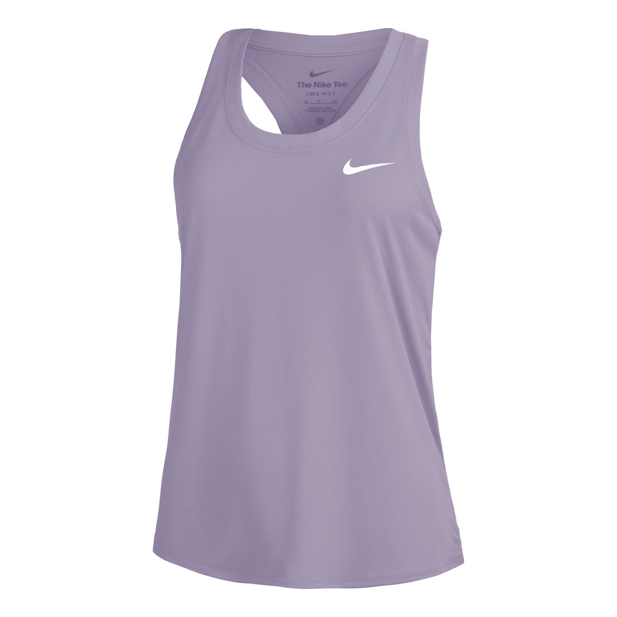 Nike Dri-Fit Regular Racerback Camiseta de tirantes Mujeres - lila,