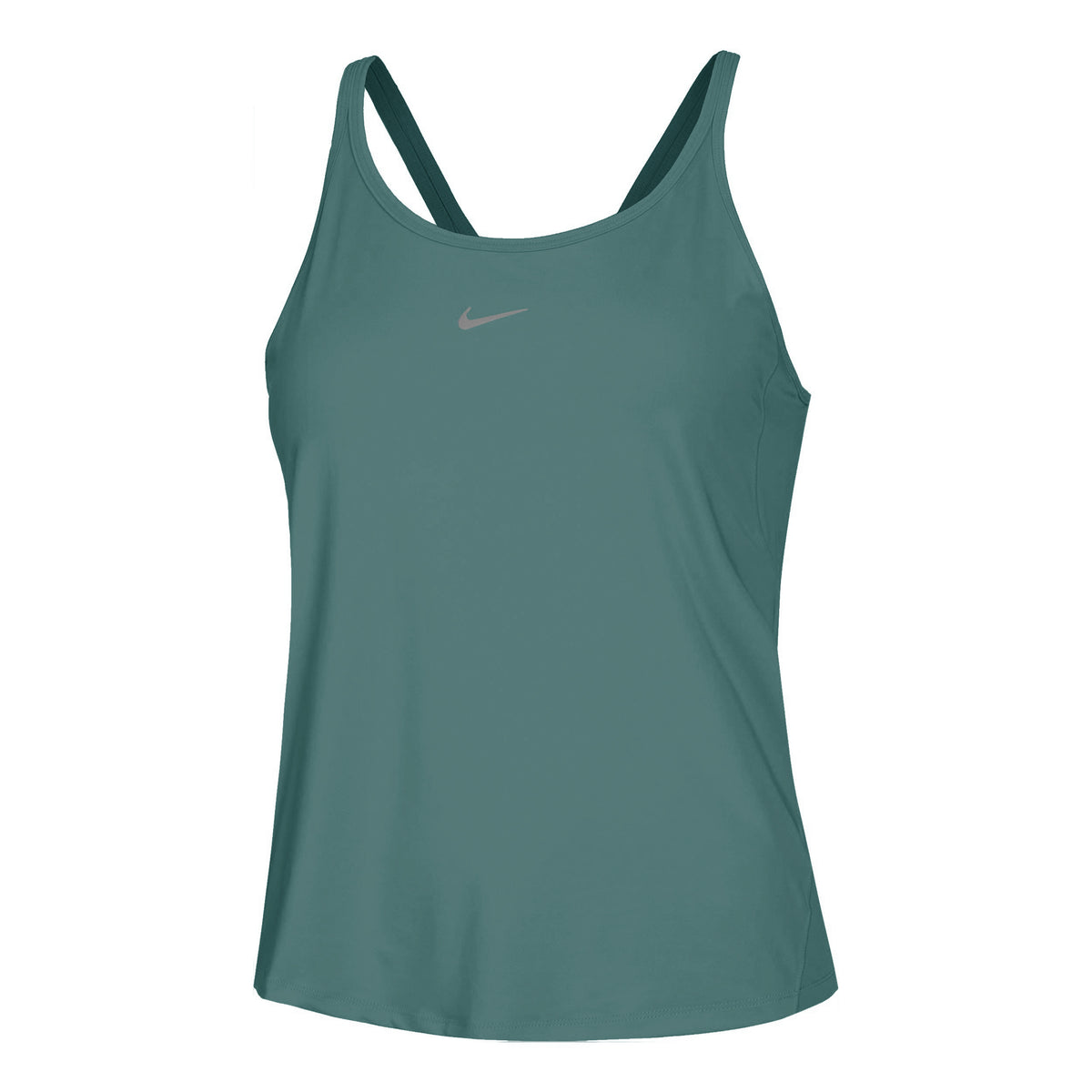 Nike One Dri-Fit Camiseta de tirantes Mujeres - verde oscuro, negro