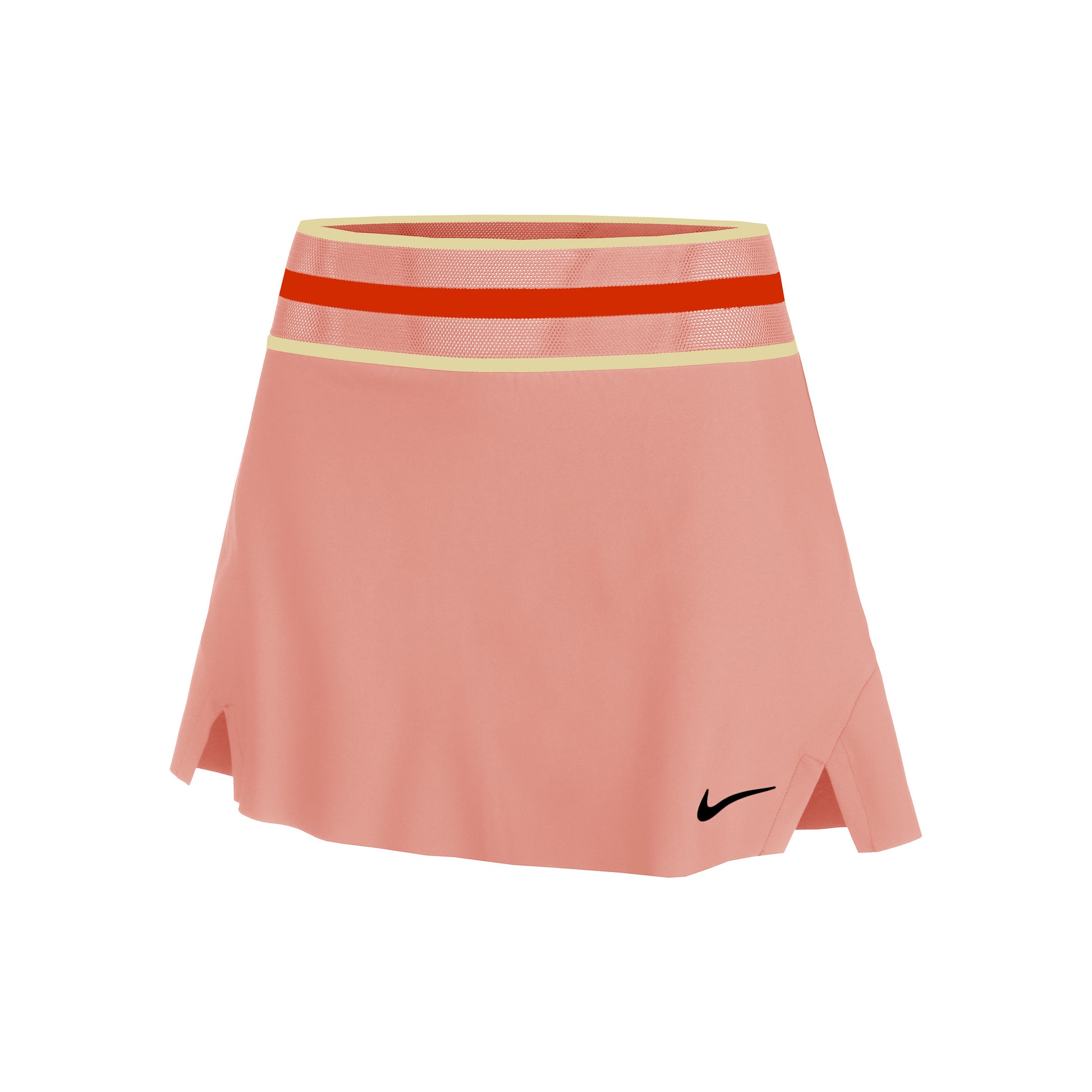 Nike Dri-Fit Slam Falda Mujeres - albaricoque,