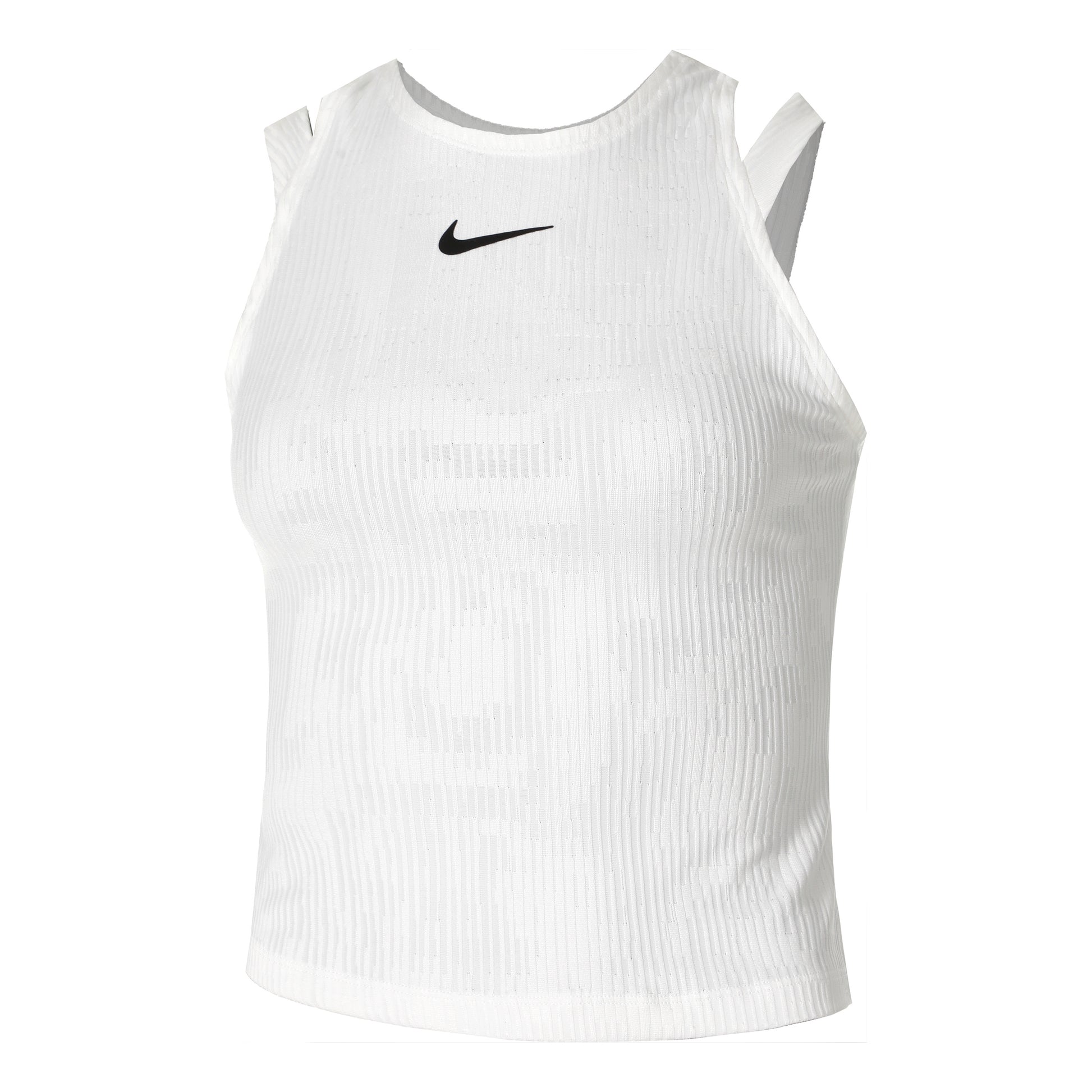 Nike Dri-Fit Slam Camiseta De Tirantes Mujeres-Blanco,Dorado