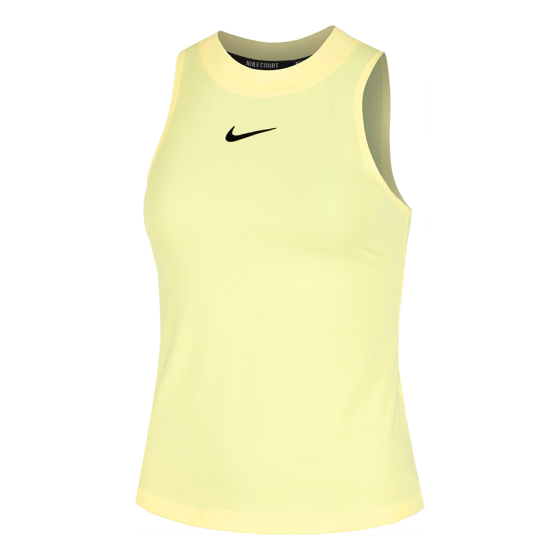 Nike Court Dri-Fit Advantage Camiseta de tirantes Mujeres - amarillo limón,