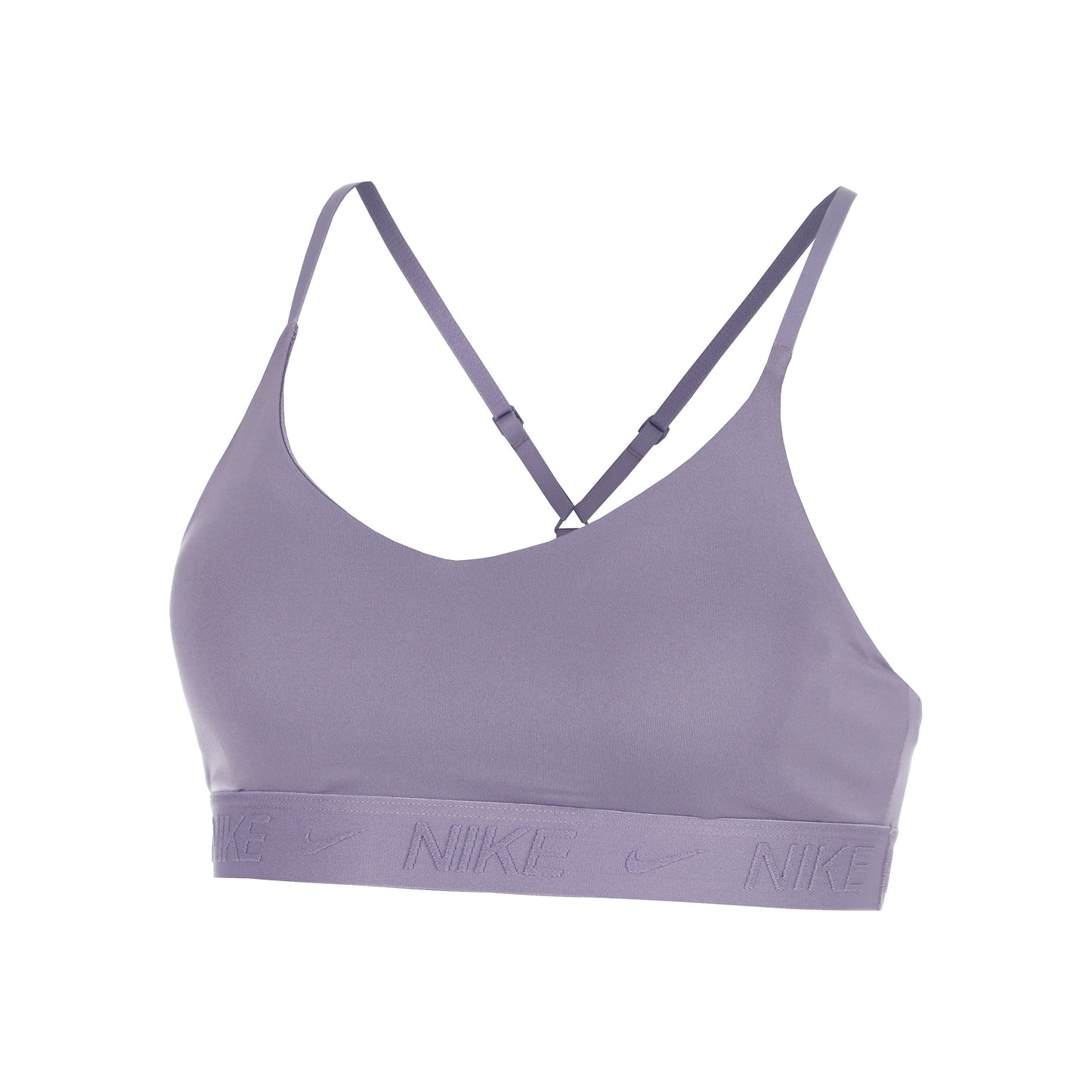 Nike Dri-Fit INDY LGT Support Sujetador deportivo Mujeres-morado