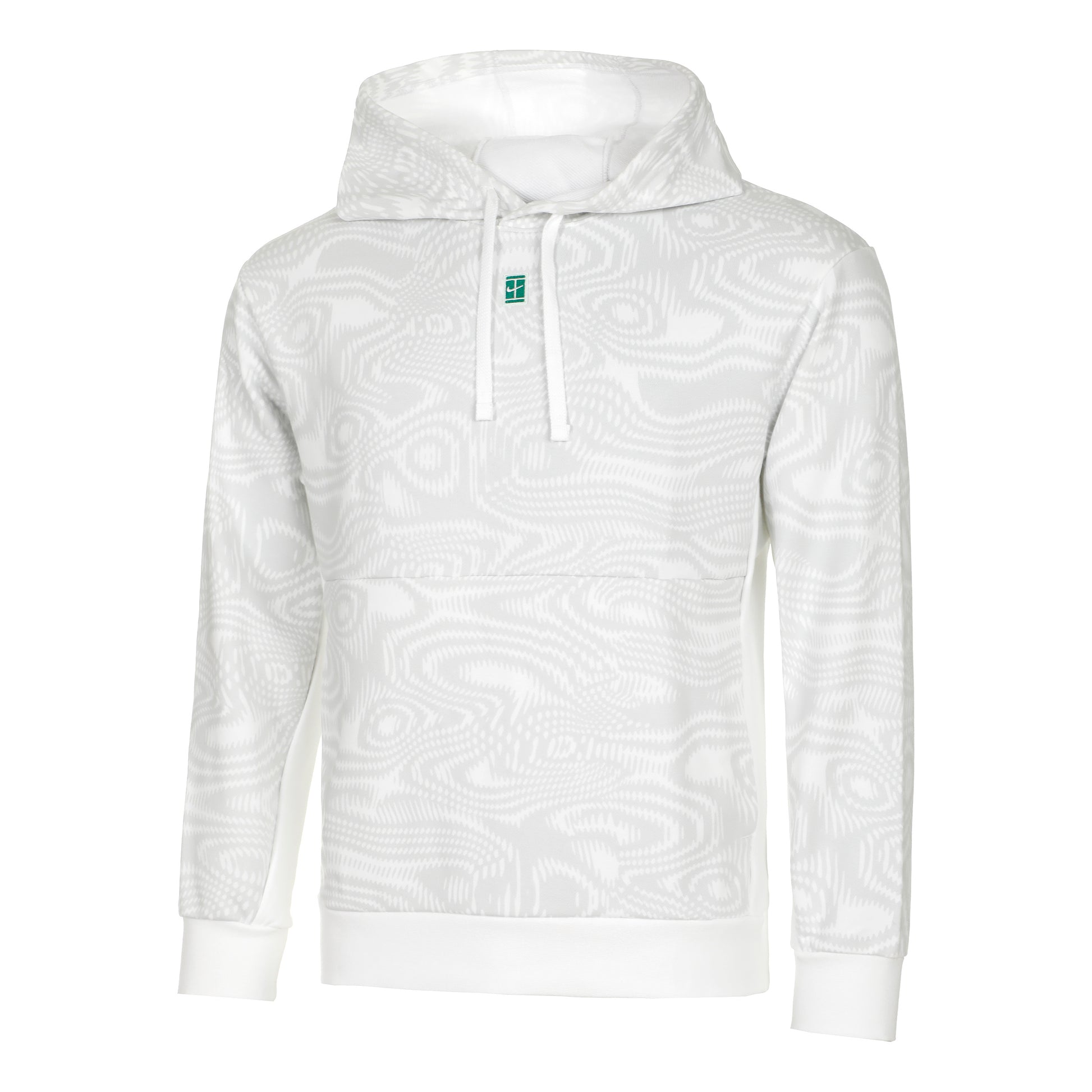 Nike Dri-Fit Heritage Fleece Sudadera con capucha Hombres - blanco,