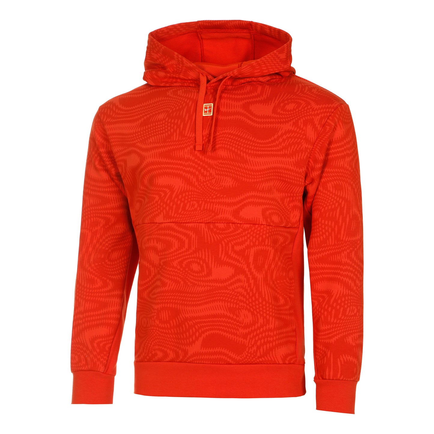 Nike Dri-Fit Heritage Fleece Sudadera con capucha Hombres - naranja,