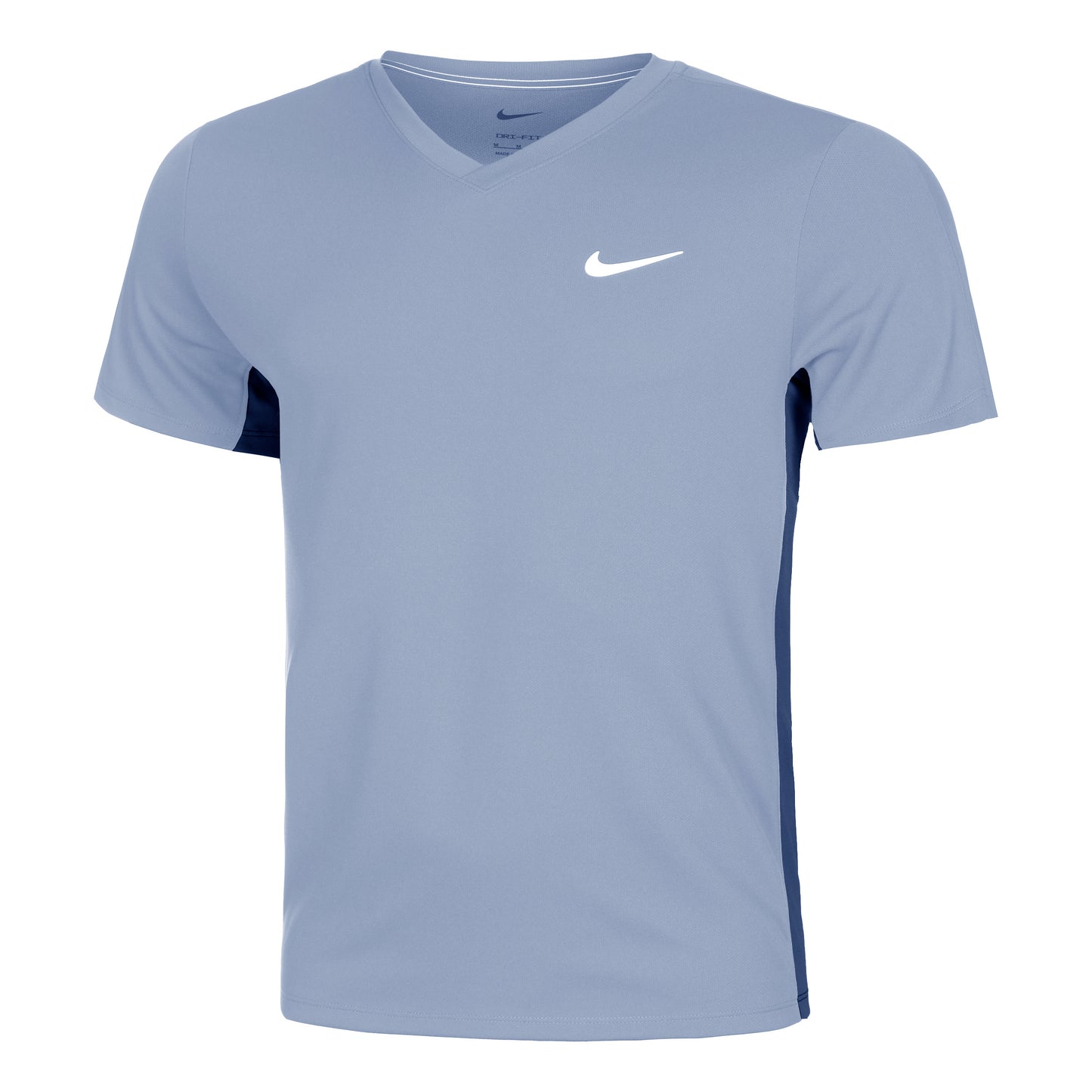 Nike Dri-Fit Court Dri-Fit Victory Camiseta De Manga Corta Hombres-Azul-gris