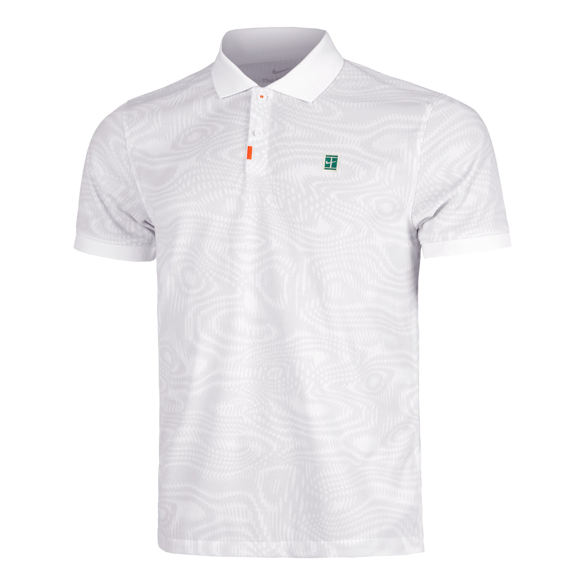 Nike Dri-Fit Heritage Polo Hombres - blanco,