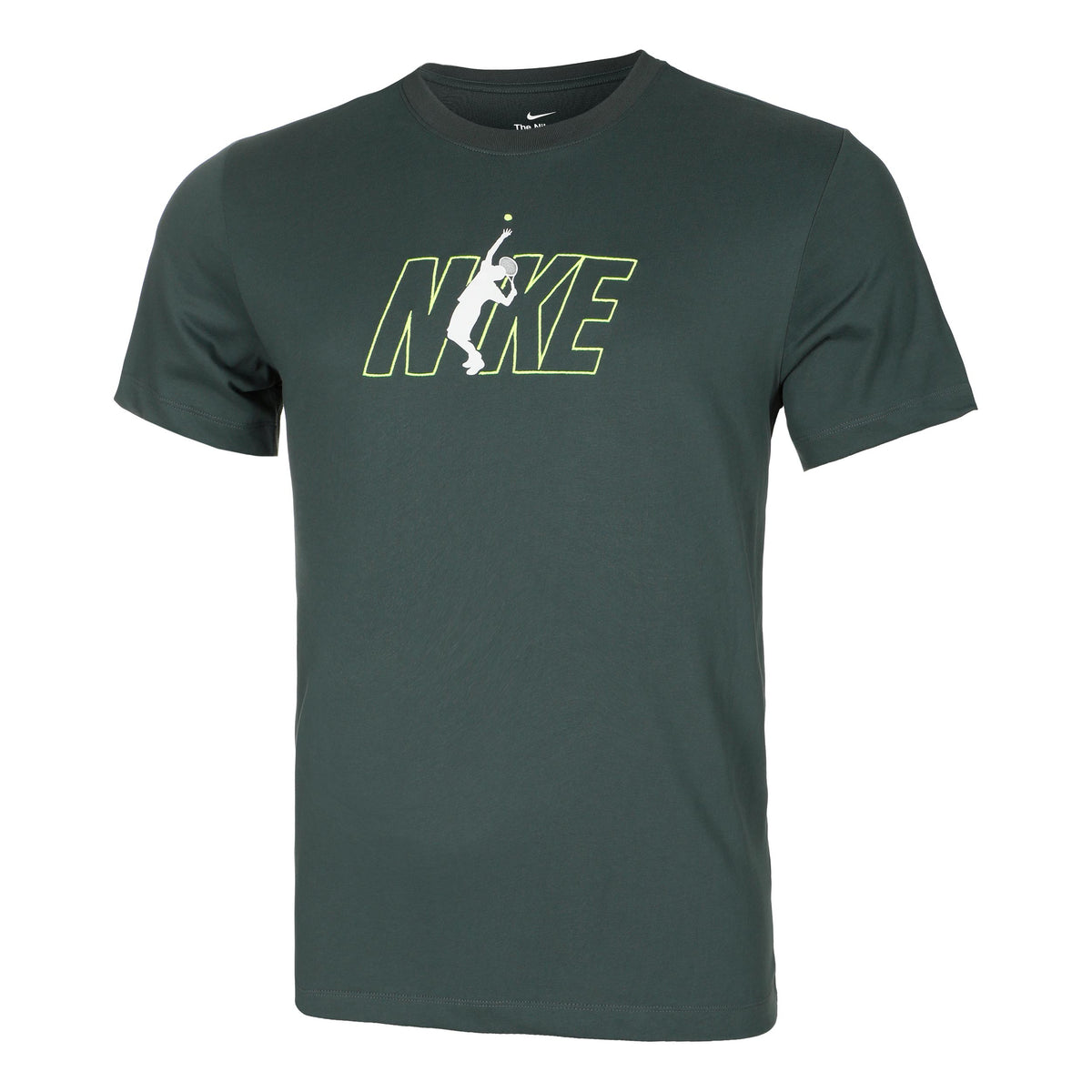 Nike Dri-Fit Court Club OC 2 Camiseta de manga corta Hombres - verde oscuro,