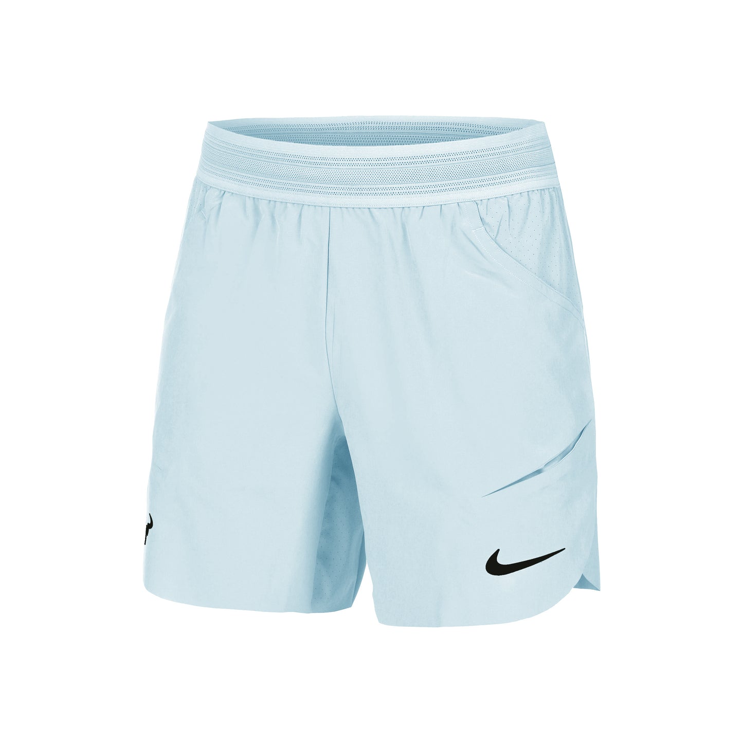 Nike Dri-Fit RAFA Advantage 7in Shorts Hombres-Azul Claro