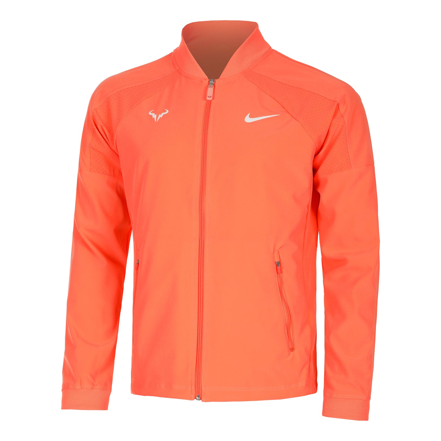 Nike Dri-Fit RAFA MNK Chaqueta de entrenamiento Hombres - naranja, blanco