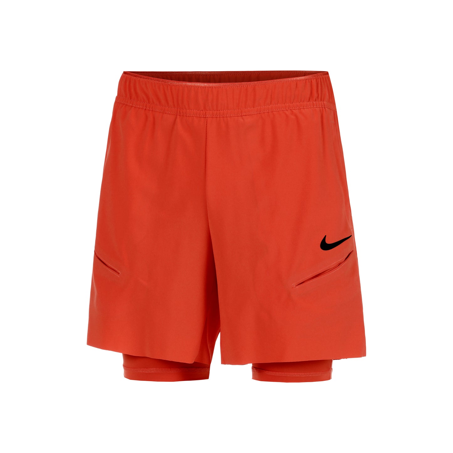 Nike Dri-Fit Court Slam Shorts Hombres - naranja,
