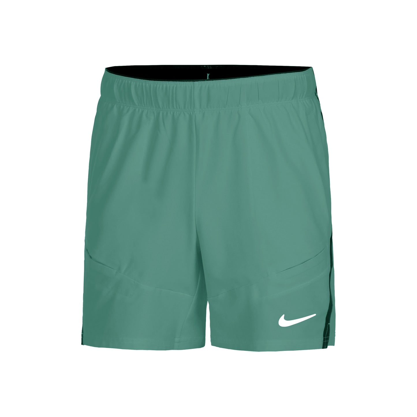 Nike Court Dri-Fit Advantage  7in Shorts Hombres - verde, negro