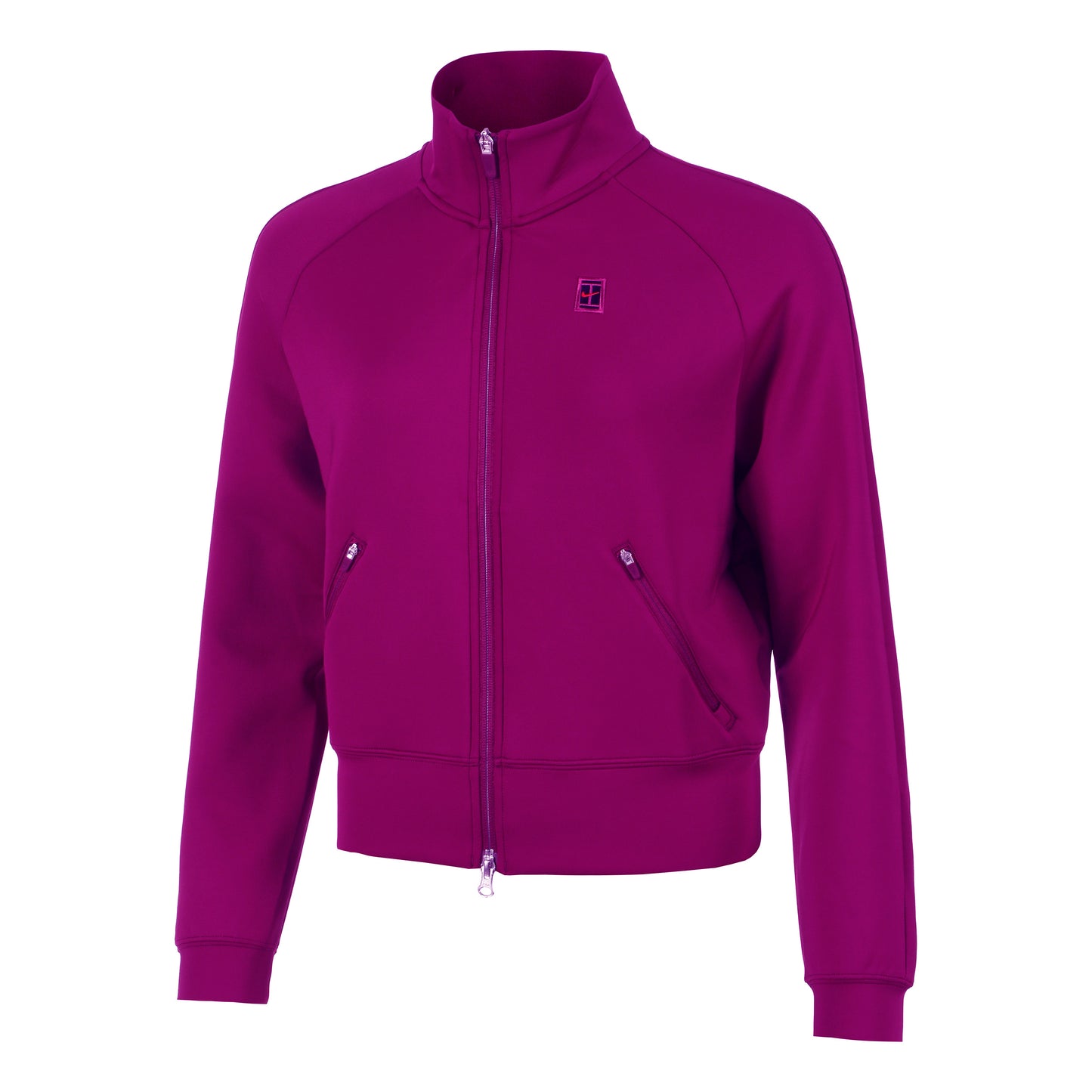Nike Court Dri-Fit Heritage Chaqueta de entrenamiento Mujeres - berry,