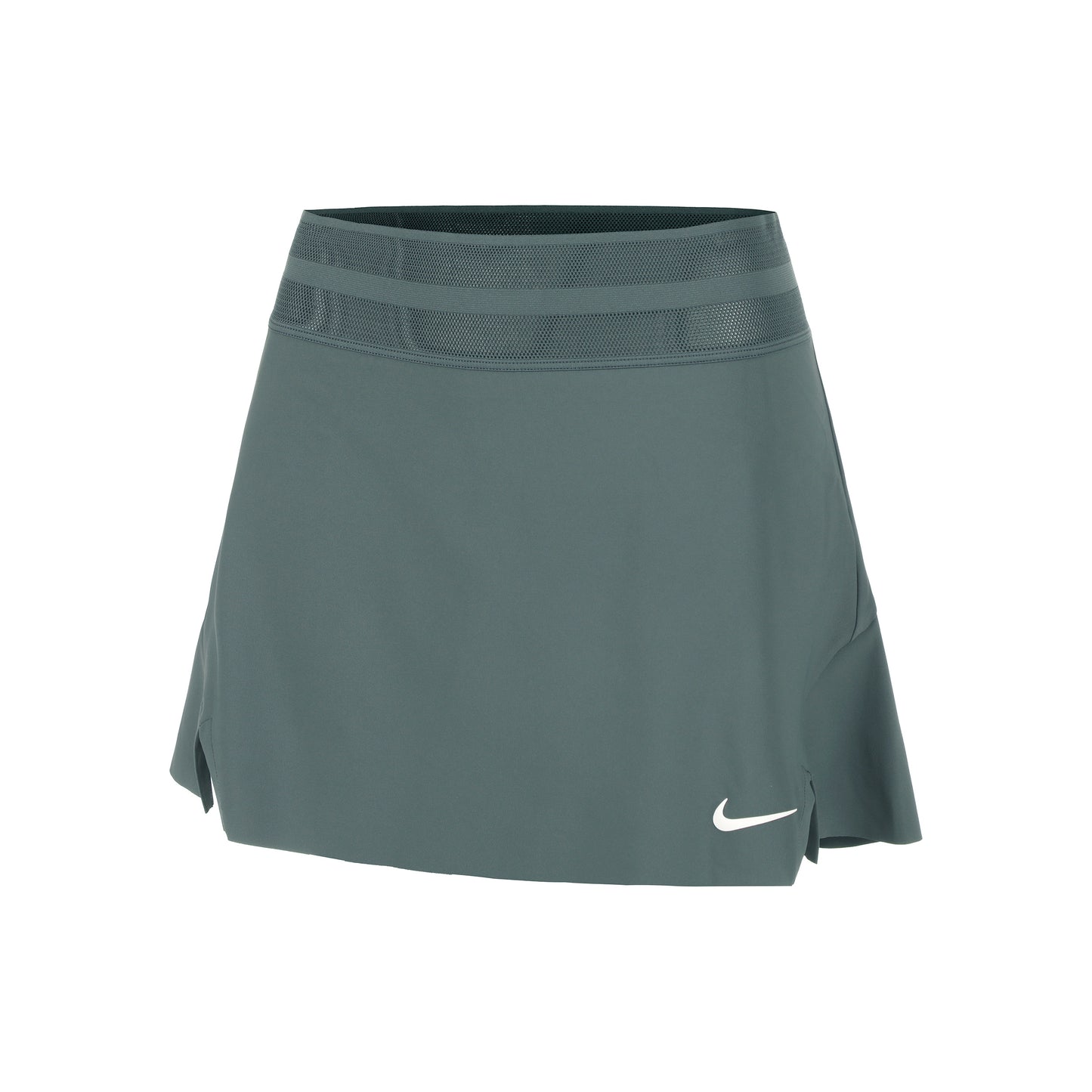 Nike Dri-Fit Slam Falda Mujeres - verde oscuro,
