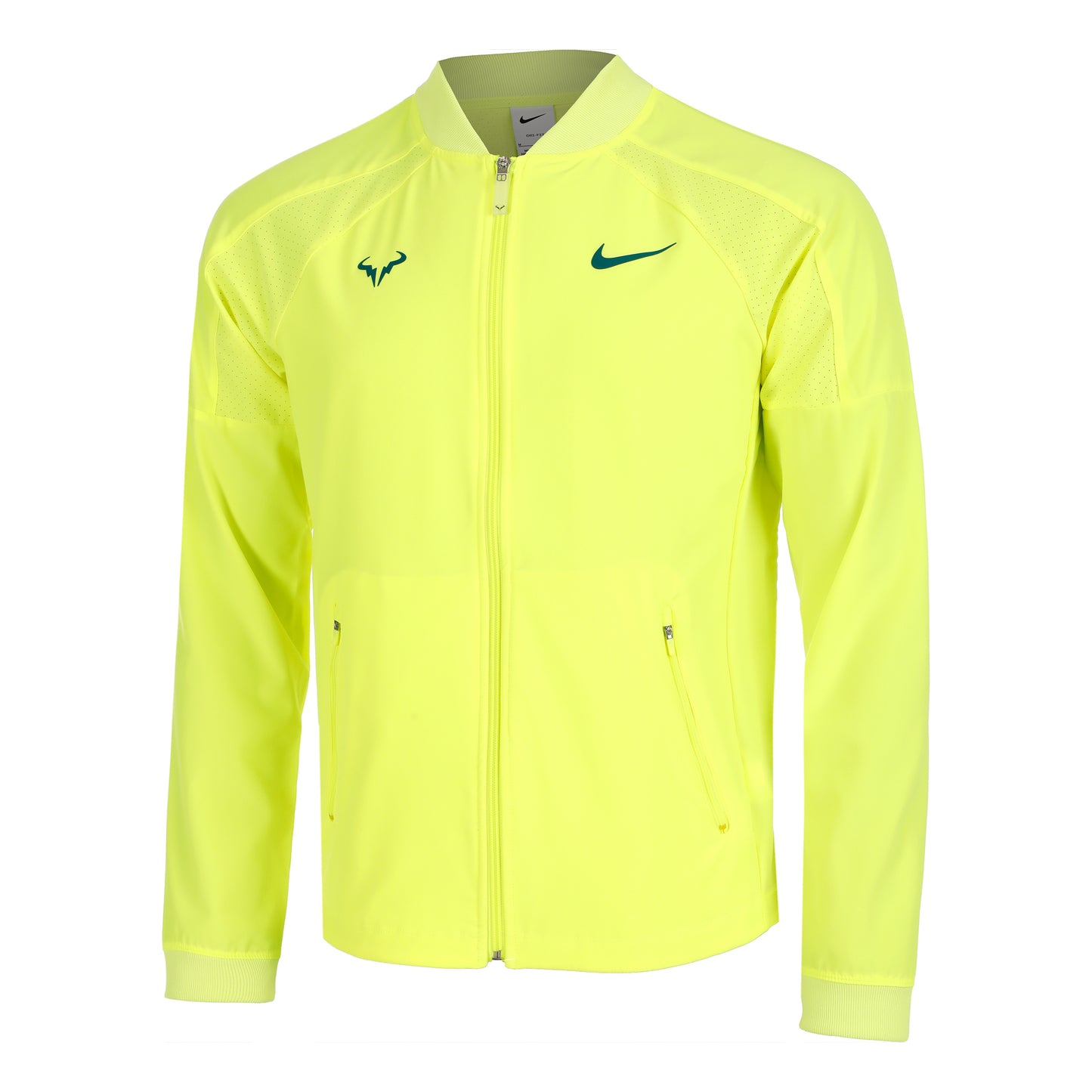 Nike Dri-Fit RAFA MNK Chaqueta de entrenamiento Hombres - amarillo neón,