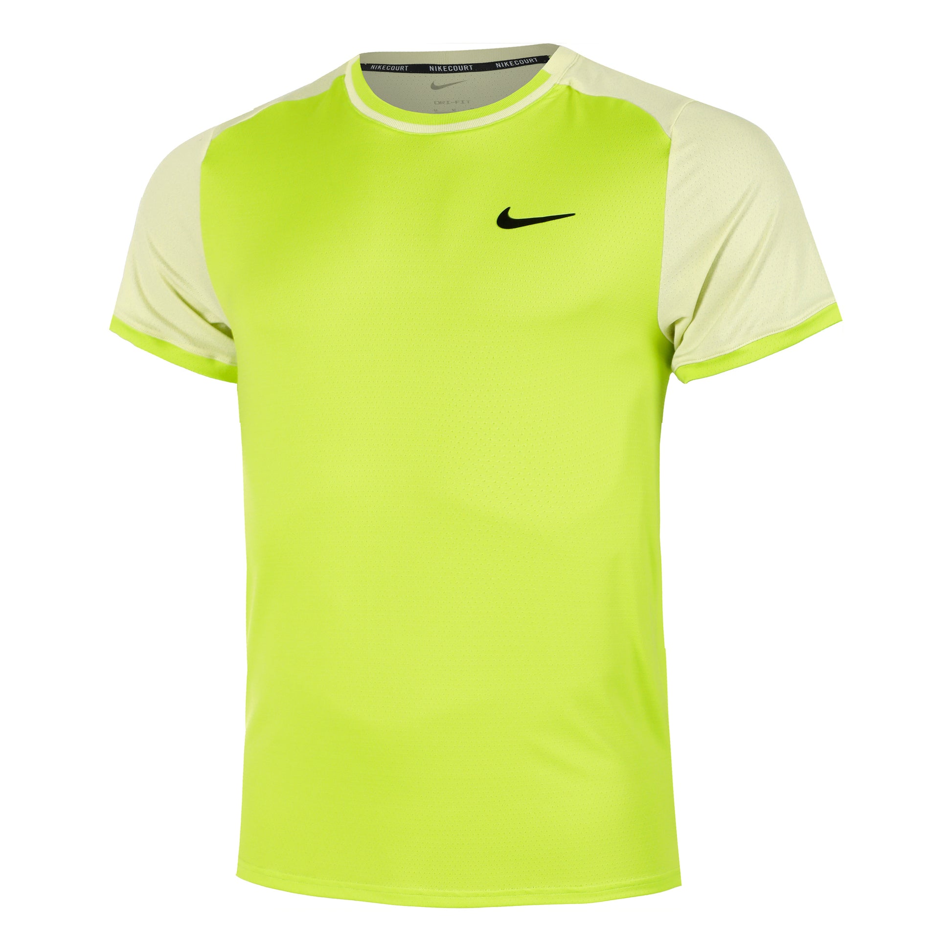 Nike Dri-Fit Advantage Camiseta De Manga Corta Hombres-Amarillo